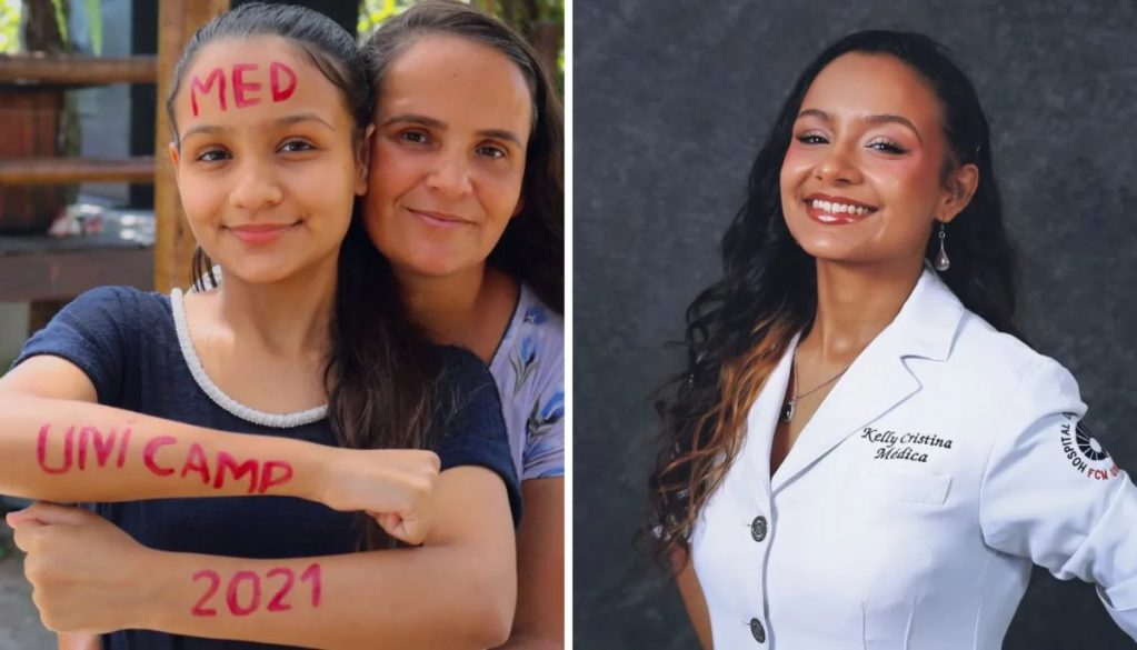 Médica, sim! Aprovada de primeira na Unicamp, jovem celebra apoio da mãe para vencer pressão religiosa