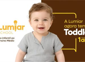 Lumiar School amplia sua proposta educacional com o Toddler (a partir de 1 ano)
