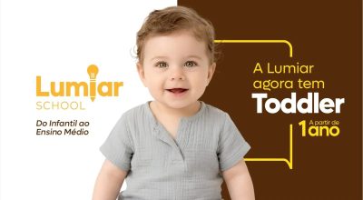 Lumiar School amplia sua proposta educacional com o Toddler (a partir de 1 ano)